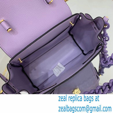 Versace La Medusa Small Handbag Lilac 2021