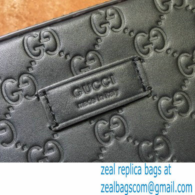 Gucci GG Embossed Leather Men's Bag 429146 Black