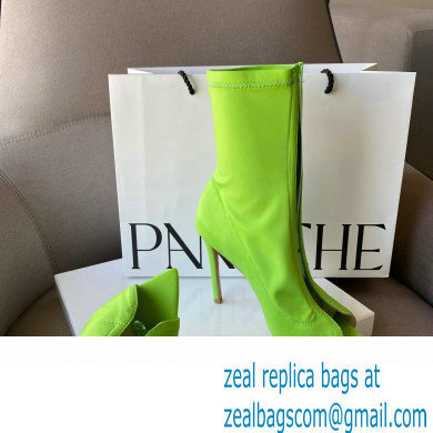 Gianvito Rossi Heel 10.5cm FABRIC and TPU HIROKO BOOTIE Green 2022