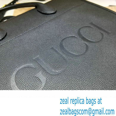 Gucci Medium/Large Tote Bag with Gucci Logo 674850 Black 2022