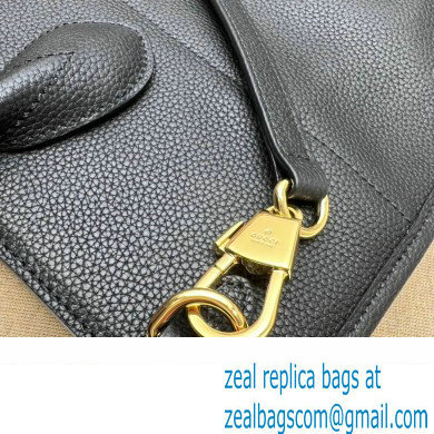 Gucci Medium/Large Tote Bag with Gucci Logo 674850 Black 2022