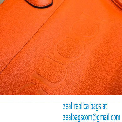 Gucci Small Tote Bag with Gucci Logo 674822 Orange 2022