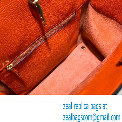 Gucci Small Tote Bag with Gucci Logo 674822 Orange 2022