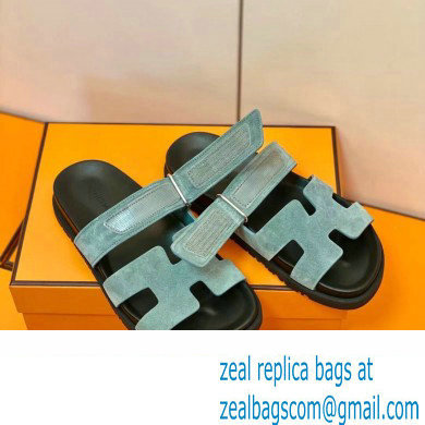 Hermes Original Calfskin Chypre Sandals 01