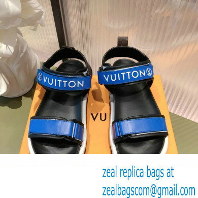 Louis Vuitton Pool Pillow Comfort Sandals Blue 2022