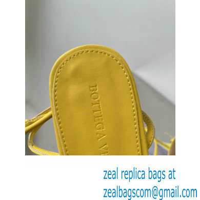 Bottega Veneta Feather Dot Flat Sandals Yellow 2022