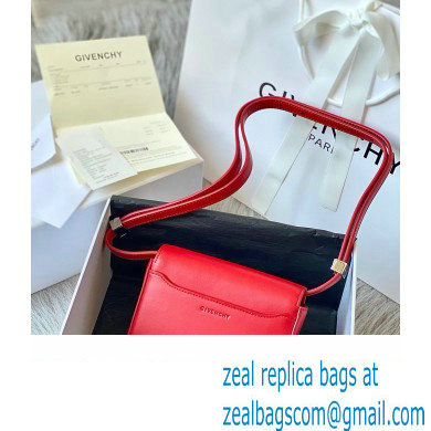 Givenchy Small 4G Bag in Box Leather Red