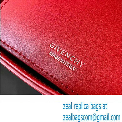 Givenchy Small 4G Bag in Box Leather Red