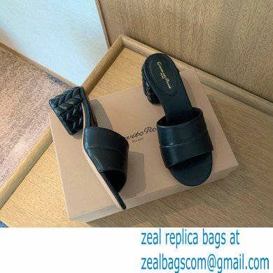 Gianvito Rossi Heel 6cm FLOREA Mules Black 2022