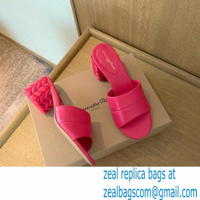 Gianvito Rossi Heel 6cm FLOREA Mules Fuchsia 2022