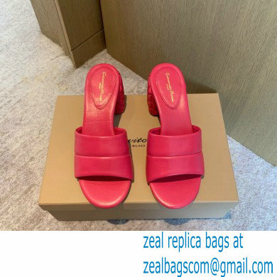 Gianvito Rossi Heel 6cm FLOREA Mules Fuchsia 2022