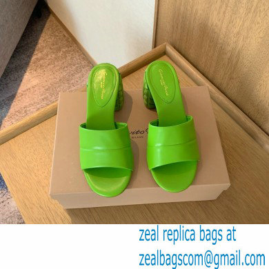 Gianvito Rossi Heel 6cm FLOREA Mules Green 2022