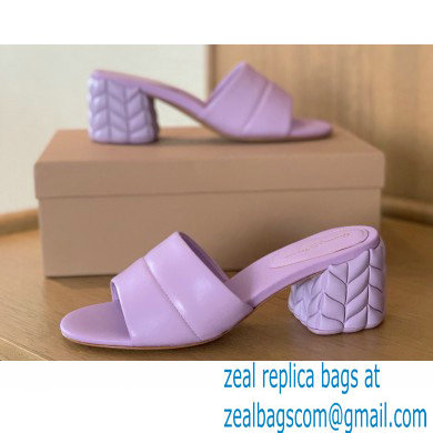 Gianvito Rossi Heel 6cm FLOREA Mules Lavender 2022