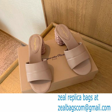 Gianvito Rossi Heel 6cm FLOREA Mules Nude 2022