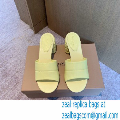 Gianvito Rossi Heel 6cm FLOREA Mules Yellow 2022