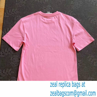 Gucci Cotton jersey 'Gucci Firenze 1921' T-shirt pink 2022