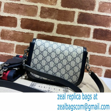 Gucci Horsebit 1955 GG mini bag 658574 Blue 2022