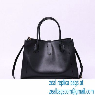 Gucci Jackie 1961 large tote bag 649015 Leather Black 2022