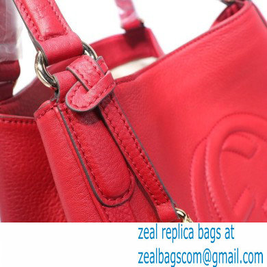 Gucci Soho Tassel Leather Shoulder Bag 282309 Red