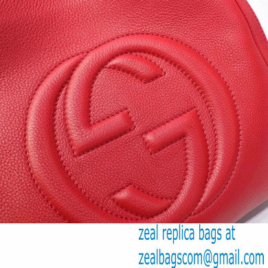 Gucci Soho Tassel Leather Shoulder Bag 282309 Red