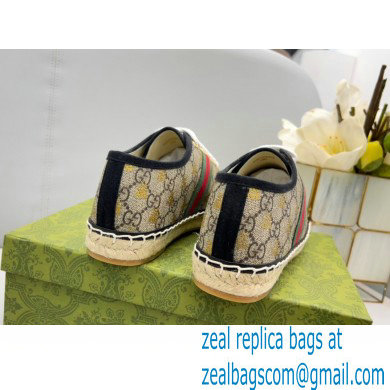 Gucci maxi GG Canvas Espadrilles Bee Beige with Web 2022