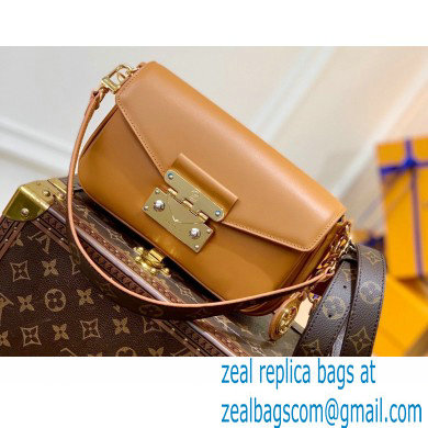 Louis Vuitton Calfskin Leather Swing Bag M20396 Brown