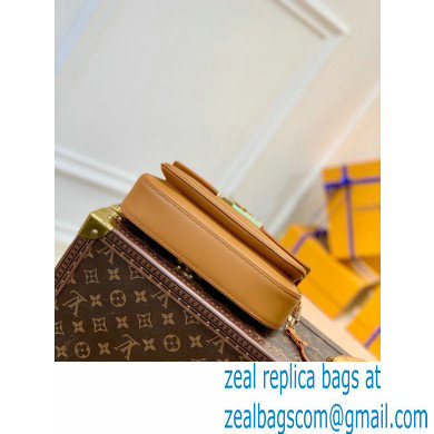 Louis Vuitton Calfskin Leather Swing Bag M20396 Brown