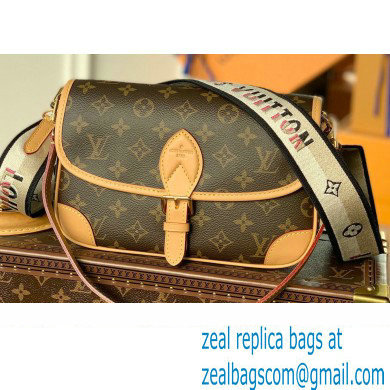 Louis Vuitton Monogram Canvas Diane Bag M45985 Black