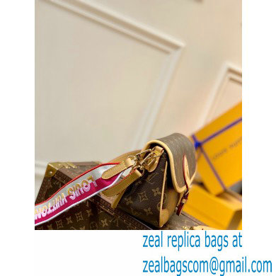 Louis Vuitton Monogram Canvas Diane Bag M46049 Fuchsia