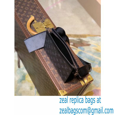 Louis Vuitton Monogram Eclipse canvas Gaston Wearable Wallet Bag M81124