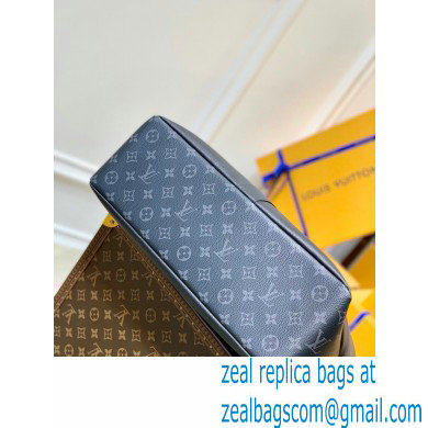 Louis Vuitton Monogram Eclipse canvas Saumur Tote Bag M45914