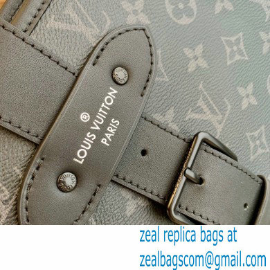 Louis Vuitton Monogram Eclipse canvas Saumur Tote Bag M45914