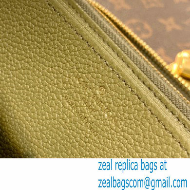 Louis Vuitton Monogram Empreinte Leather Zippy Wallet Spring in the City M81280 Khaki/Beige