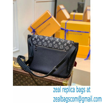 Louis Vuitton Monogram denim Besace Tokyo Bag M45971 Black