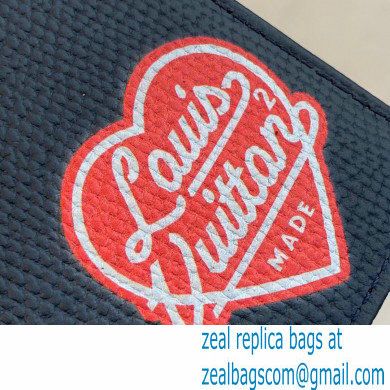 Louis Vuitton Monogram denim Brazza Wallet Blue