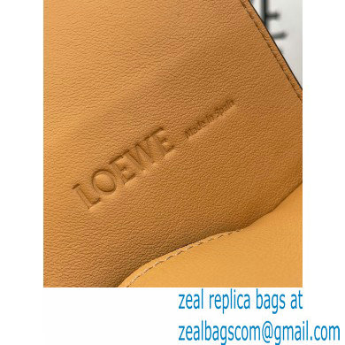 loewe LARGE Puzzle Hobo bag in nappa calfskin warm desert