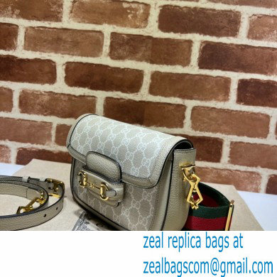 Gucci Horsebit 1955 GG mini bag 658574 GG Canvas Oatmeal