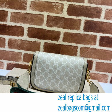 Gucci Horsebit 1955 GG mini bag 658574 GG Canvas Oatmeal