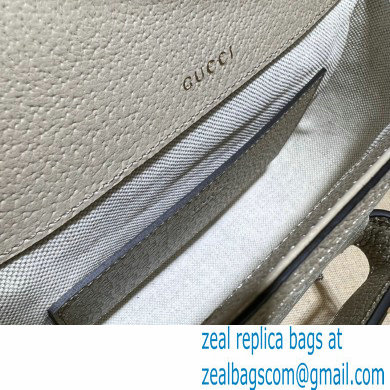 Gucci Horsebit 1955 GG mini bag 658574 GG Canvas Oatmeal