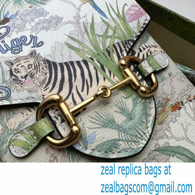 Gucci Horsebit 1955 Mini Bag 625615 Tiger Print