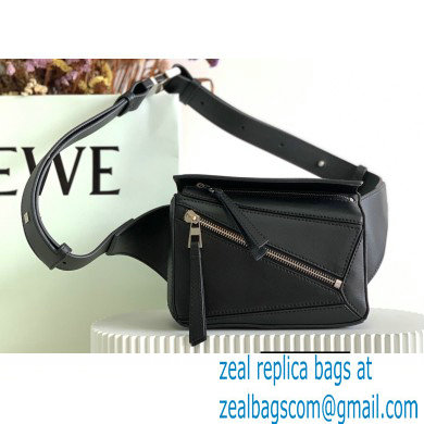 Loewe Mini Puzzle bumbag in classic calfskin Black 2022