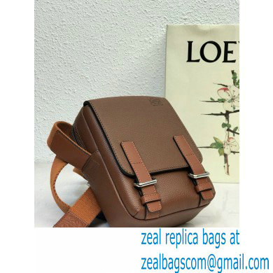 Loewe XS Military Crossbody Bag Brown 2022