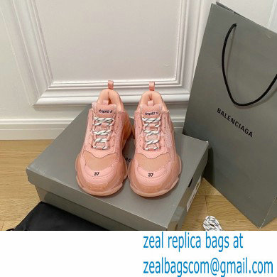 Balenciaga Triple S Clear Sole Women/Men Sneakers Top Quality 24 2022