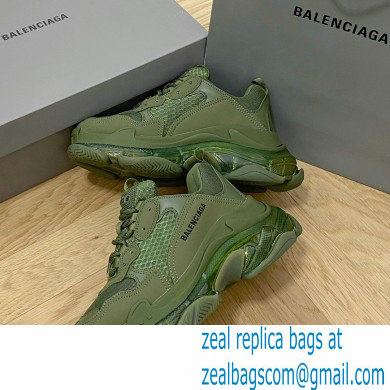 Balenciaga Triple S Clear Sole Women/Men Sneakers Top Quality 36 2022