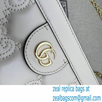 Gucci GG Matelasse leather small bag 702200 Beige