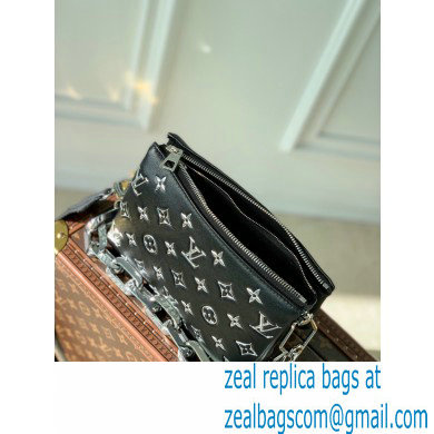 Louis Vuitton Coussin BB in silver Monogram Leather M20574 black 2022