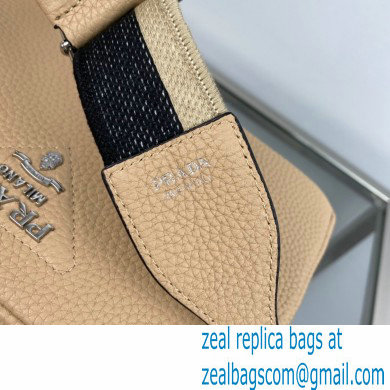 Prada Leather bag with shoulder strap 1BH082 Apricot 2022