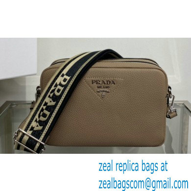 Prada Leather bag with shoulder strap 1BH082 Camel 2022