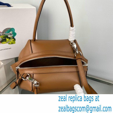 Prada Small brushed leather handbag 1BA366 Brown 2022