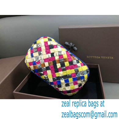 Bottega Veneta Knot minaudiere Clutch Small Bag 8651 Python 08